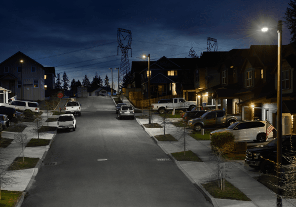 Municipal Street Lighting in Sandy, OR Neighborhood